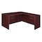 Regency Regency Legacy 60 x 65 in. L Desk with Double Pedestal Drawer Unit- Mahogany LLD6030MH - alternate 1